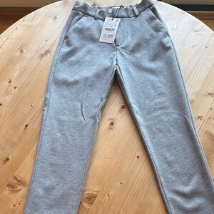 Brand New Zara Light Gray Trousers Pants Boys 11-12